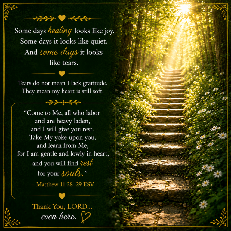 Waiting – Here is Where He Keeps Me
